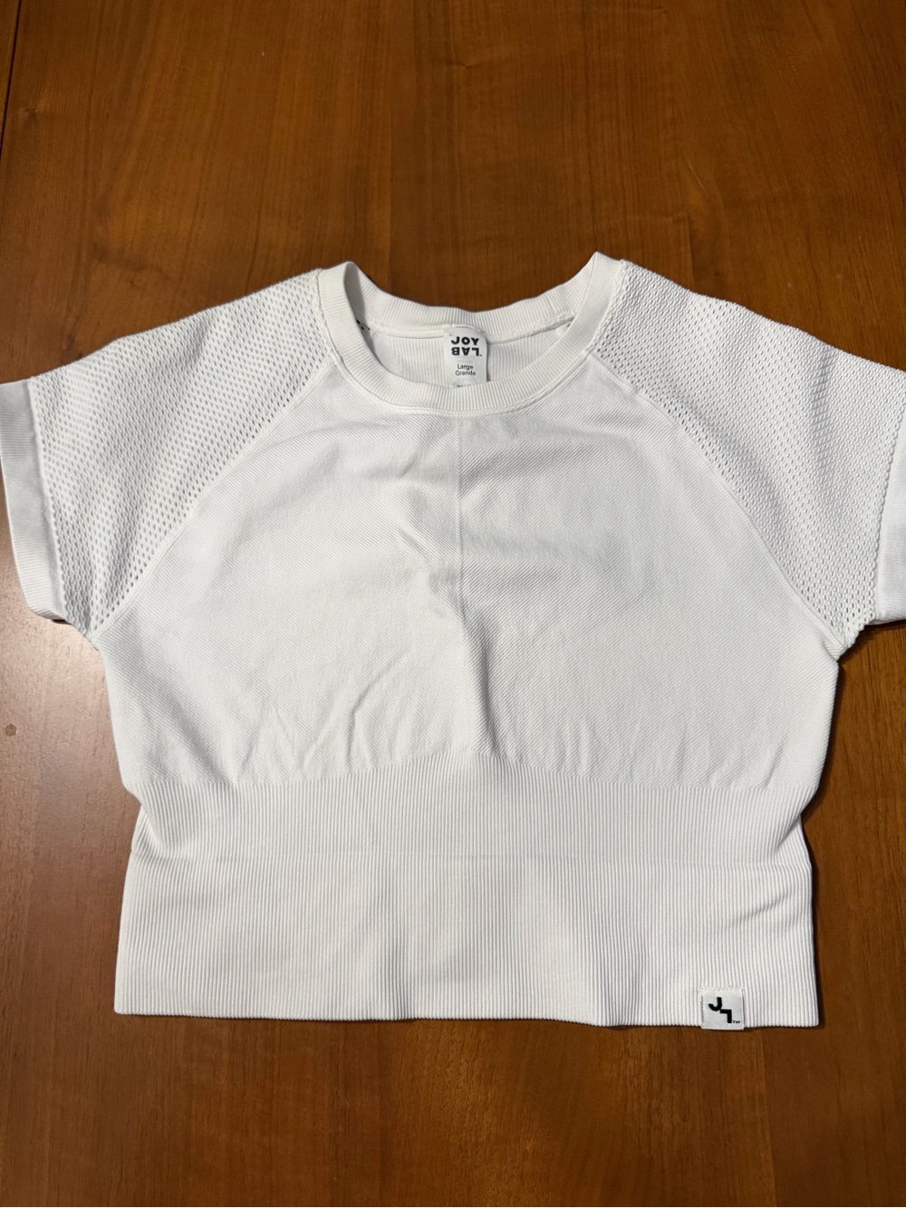 JOYLAB White Short Sleeve Athletic Top